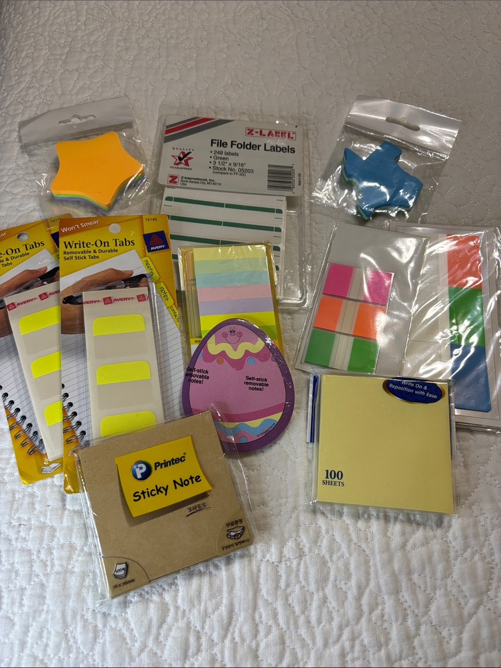 Yellow Sticky Notes Pack - Durable Self-Stick Notes
